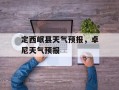定西岷县天气预报，卓尼天气预报