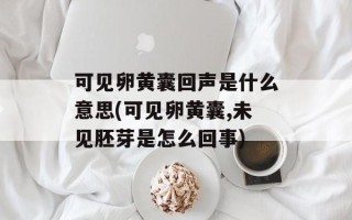 可见卵黄囊回声是什么意思(可见卵黄囊,未见胚芽是怎么回事)