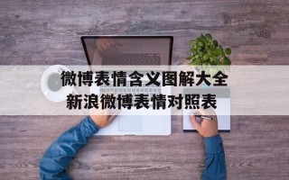 微博表情含义图解大全 新浪微博表情对照表