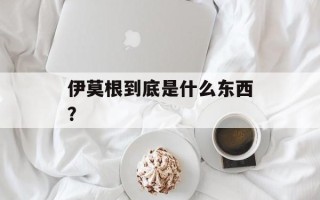 伊莫根到底是什么东西？