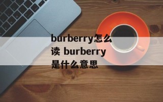 burberry怎么读 burberry是什么意思