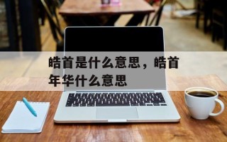 皓首是什么意思，皓首年华什么意思