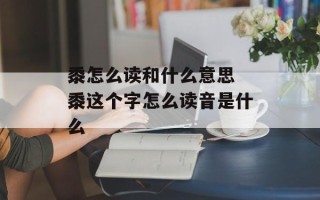 黍怎么读和什么意思 黍这个字怎么读音是什么