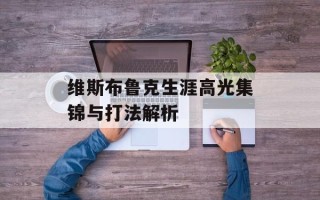 维斯布鲁克生涯高光集锦与打法解析