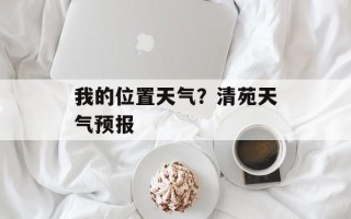 我的位置天气？清苑天气预报