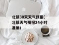 北镇30天天气预报(北镇天气预报24小时准确)
