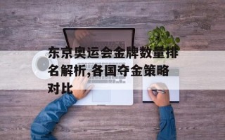 东京奥运会金牌数量排名解析,各国夺金策略对比