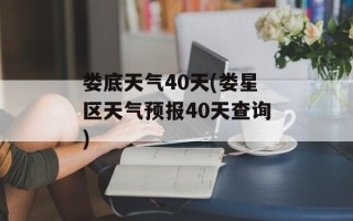 娄底天气40天(娄星区天气预报40天查询)