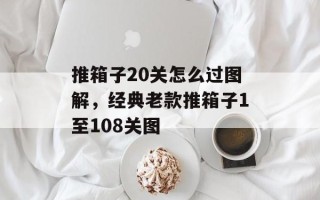 推箱子20关怎么过图解，经典老款推箱子1至108关图