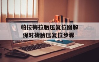 帕拉梅拉胎压复位图解 保时捷胎压复位步骤