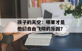 孩子的天空：哪里才是他们自由飞翔的乐园？