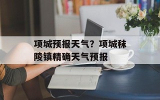 项城预报天气？项城秣陵镇精确天气预报