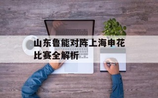 山东鲁能对阵上海申花比赛全解析