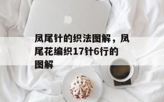 凤尾针的织法图解，凤尾花编织17针6行的图解