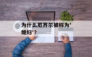 为什么厄齐尔被称为'媳妇'？