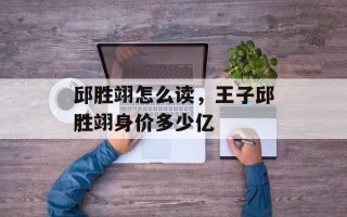 邱胜翊怎么读，王子邱胜翊身价多少亿