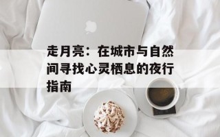 走月亮：在城市与自然间寻找心灵栖息的夜行指南