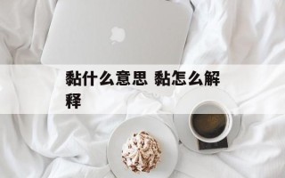 黏什么意思 黏怎么解释