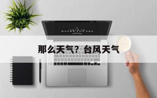 那么天气？台风天气