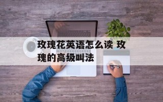 玫瑰花英语怎么读 玫瑰的高级叫法