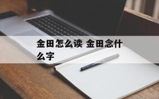 金田怎么读 金田念什么字