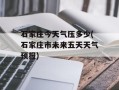 石家庄今天气压多少(石家庄市未来五天天气预报)