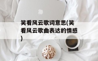 笑看风云歌词意思(笑看风云歌曲表达的情感)