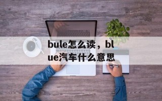 bule怎么读，blue汽车什么意思