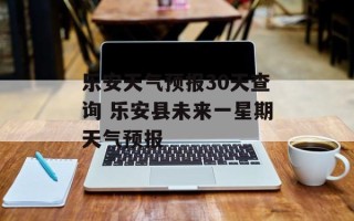 乐安天气预报30天查询 乐安县未来一星期天气预报