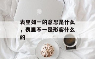 表里如一的意思是什么，表里不一是形容什么的