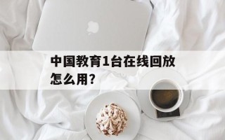 中国教育1台在线回放怎么用？