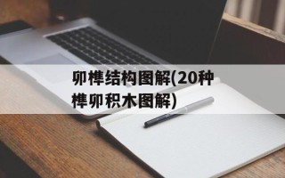 卯榫结构图解(20种榫卯积木图解)