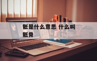 骶是什么意思 什么叫骶骨