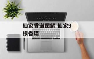 仙家香谱图解 仙家9根香谱