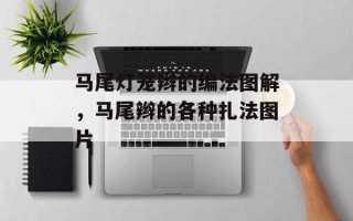马尾灯笼辫的编法图解，马尾辫的各种扎法图片
