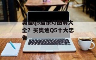 奥迪q5指示灯图解大全？买奥迪Q5十大忠告