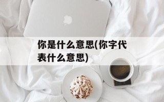 你是什么意思(你字代表什么意思)