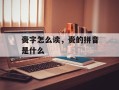 赍字怎么读，赍的拼音是什么
