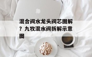 混合阀水龙头阀芯图解？九牧混水阀拆解示意图