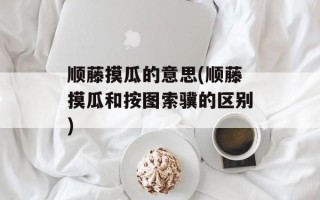 顺藤摸瓜的意思(顺藤摸瓜和按图索骥的区别)