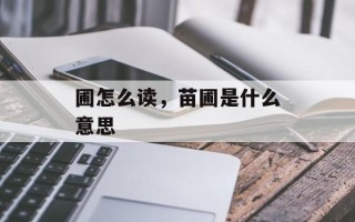 圃怎么读，苗圃是什么意思
