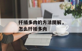 扦插多肉的方法图解，怎么扦插多肉