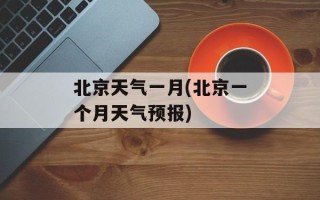 北京天气一月(北京一个月天气预报)