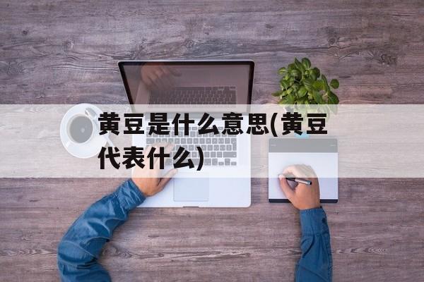 黄豆是什么意思(黄豆代表什么)-第1张图片-