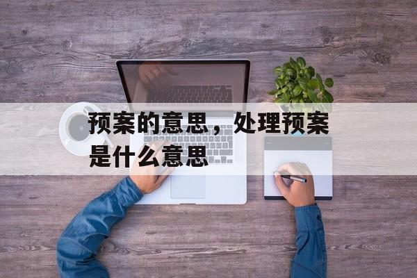 预案的意思，处理预案是什么意思-第1张图片-