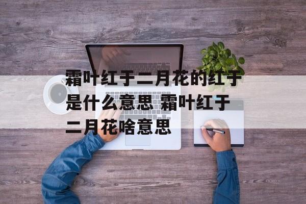霜叶红于二月花的红于是什么意思 霜叶红于二月花啥意思-第1张图片-