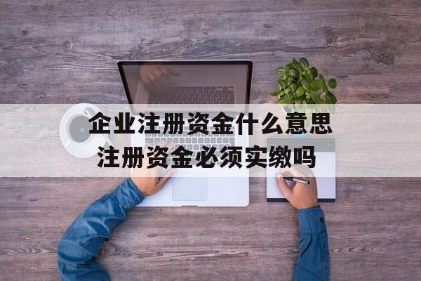 企业注册资金什么意思 注册资金必须实缴吗-第1张图片-