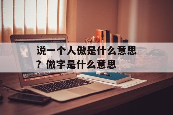 说一个人傲是什么意思？傲字是什么意思-第1张图片-