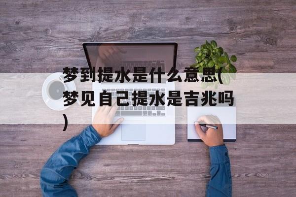 梦到提水是什么意思(梦见自己提水是吉兆吗)-第1张图片-