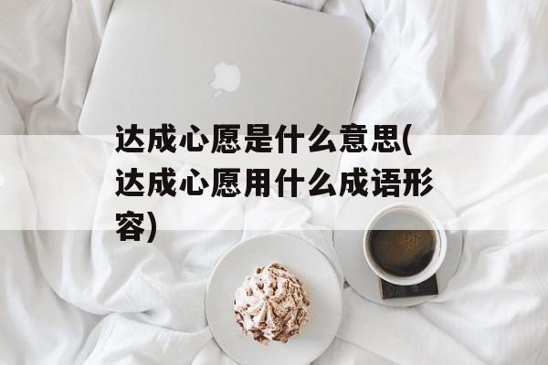 达成心愿是什么意思(达成心愿用什么成语形容)-第1张图片-